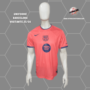 Uniforme Barcelona visitante 25/26